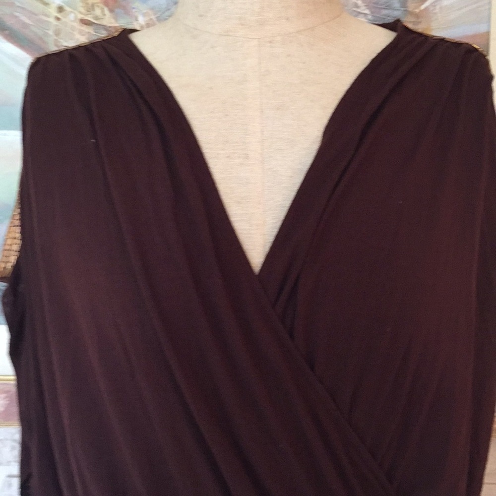 By Deep Los Angeles Lap Front Beaded Top - Picture 6 of 8